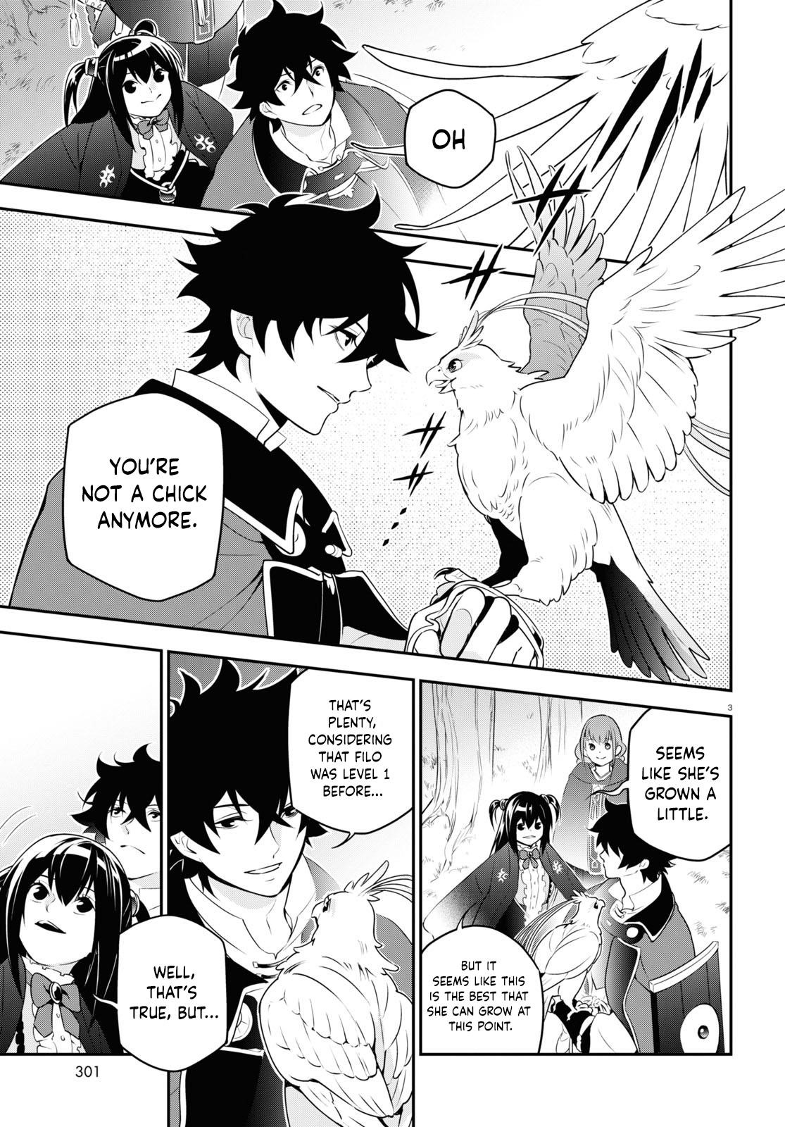 The Rising Of The Shield Hero Chapter 73 - Page 3 in English