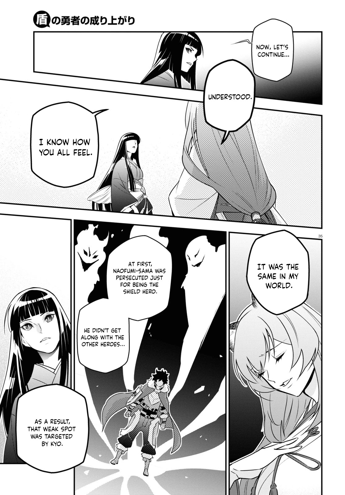 The Rising Of The Shield Hero Chapter 77 - Page 35 in English