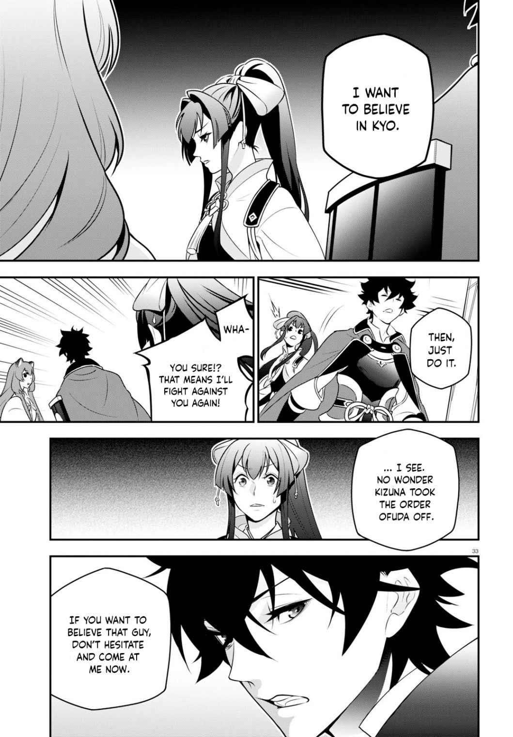 The Rising Of The Shield Hero Chapter 81 - Page 33 in English
