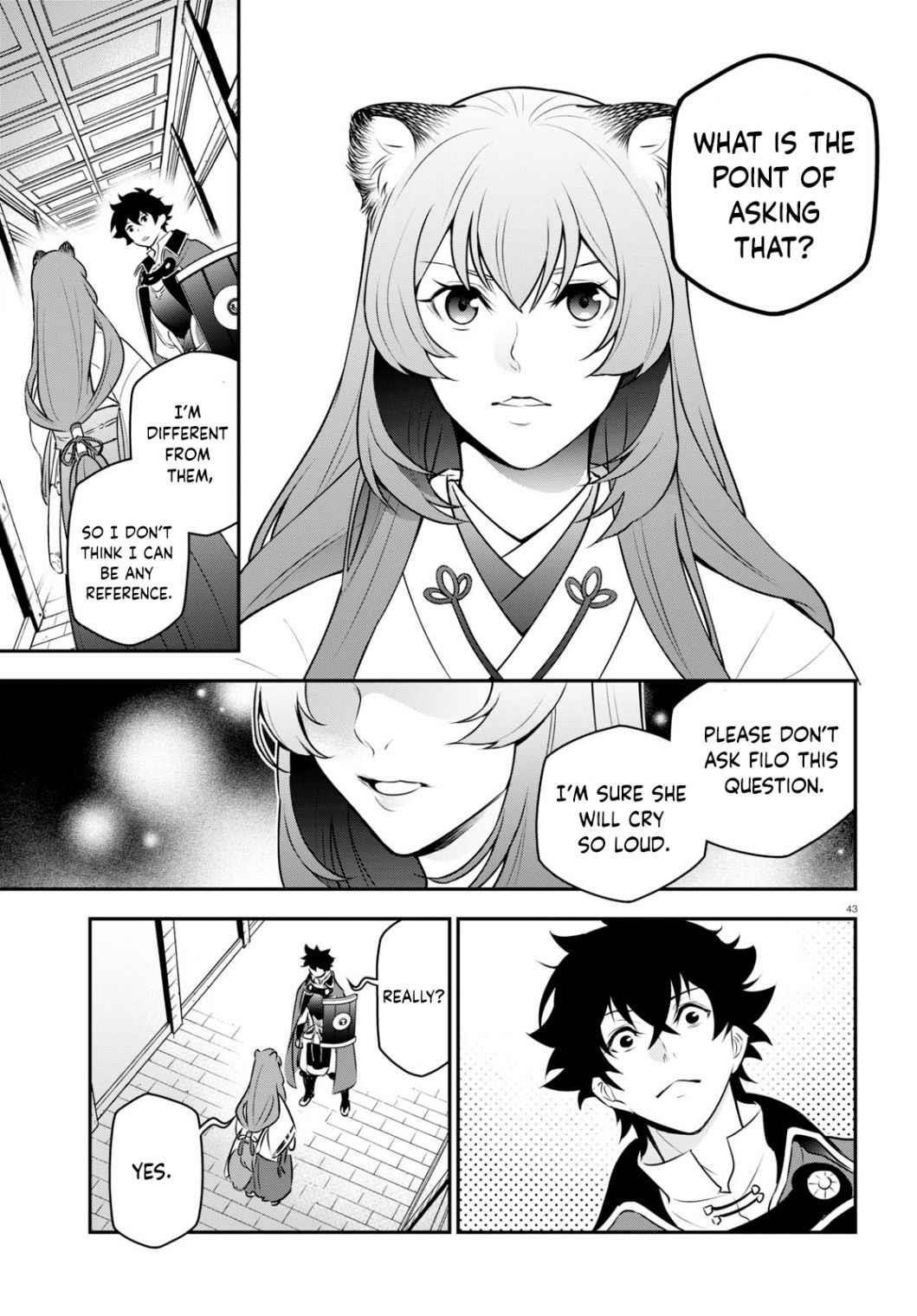 The Rising Of The Shield Hero Chapter 81 - Page 43 in English