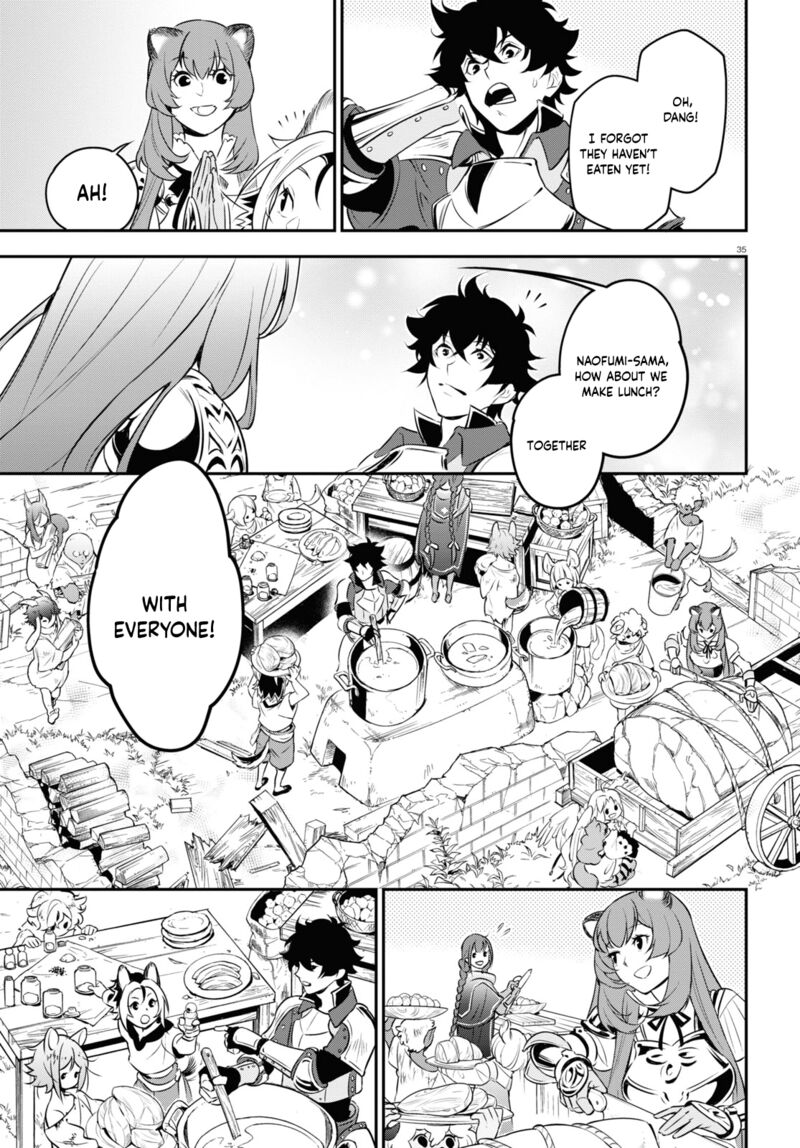 The Rising Of The Shield Hero Chapter 90 - Page 35 in English
