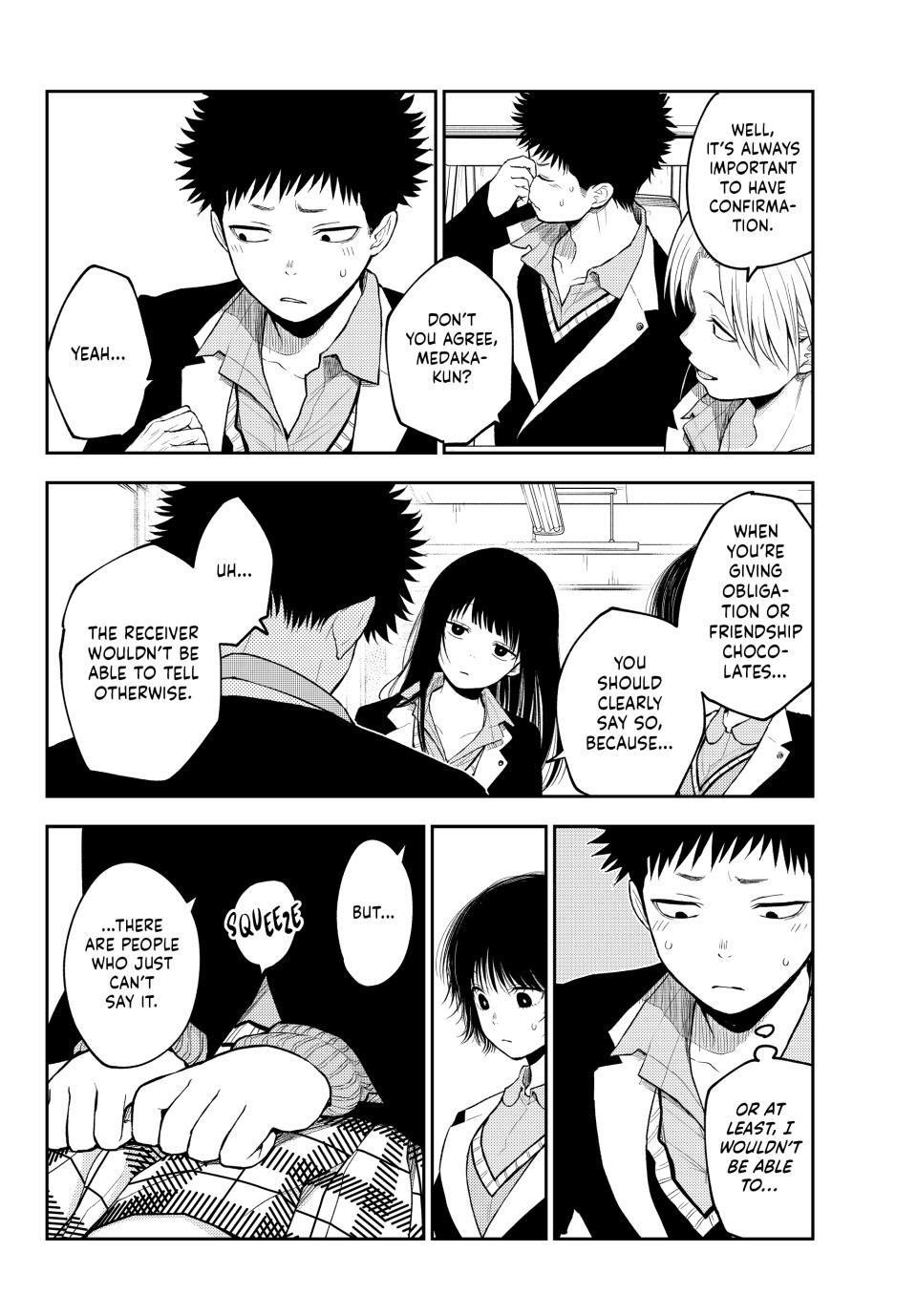 My Cuteness Isn’t Understood By Kuroiwa Medaka Chapter 130 - Page 6 in English