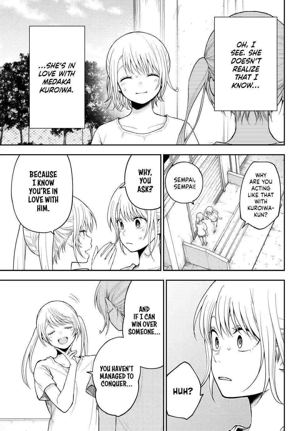 My Cuteness Isn’t Understood By Kuroiwa Medaka Chapter 166 - Page 8 in English