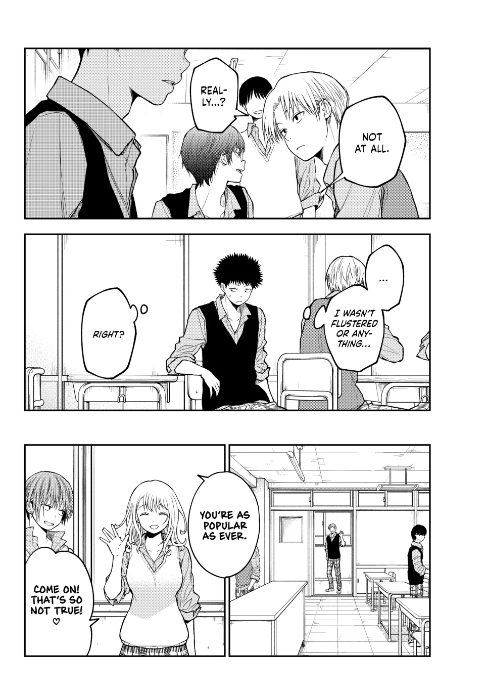 My Cuteness Isn’t Understood By Kuroiwa Medaka Chapter 185 - Page 12 in English
