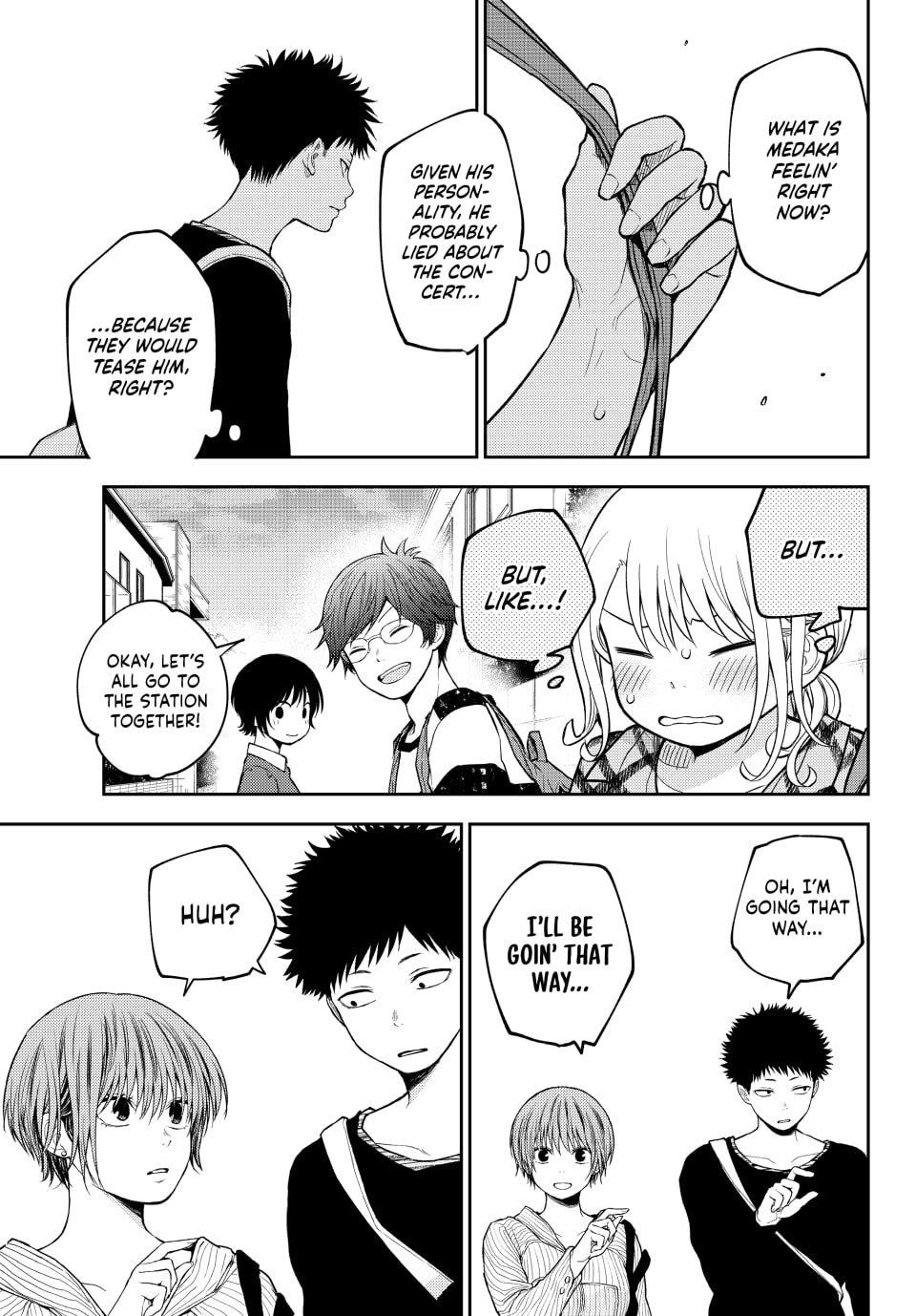 My Cuteness Isn’t Understood By Kuroiwa Medaka Chapter 192 - Page 11 in English