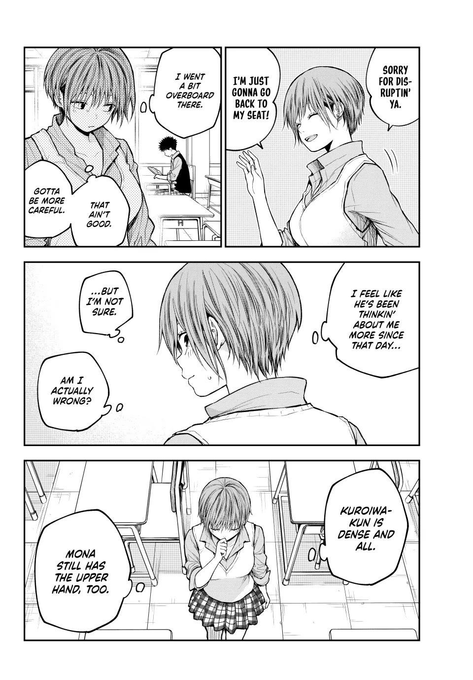 My Cuteness Isn’t Understood By Kuroiwa Medaka Chapter 196 - Page 4 in English