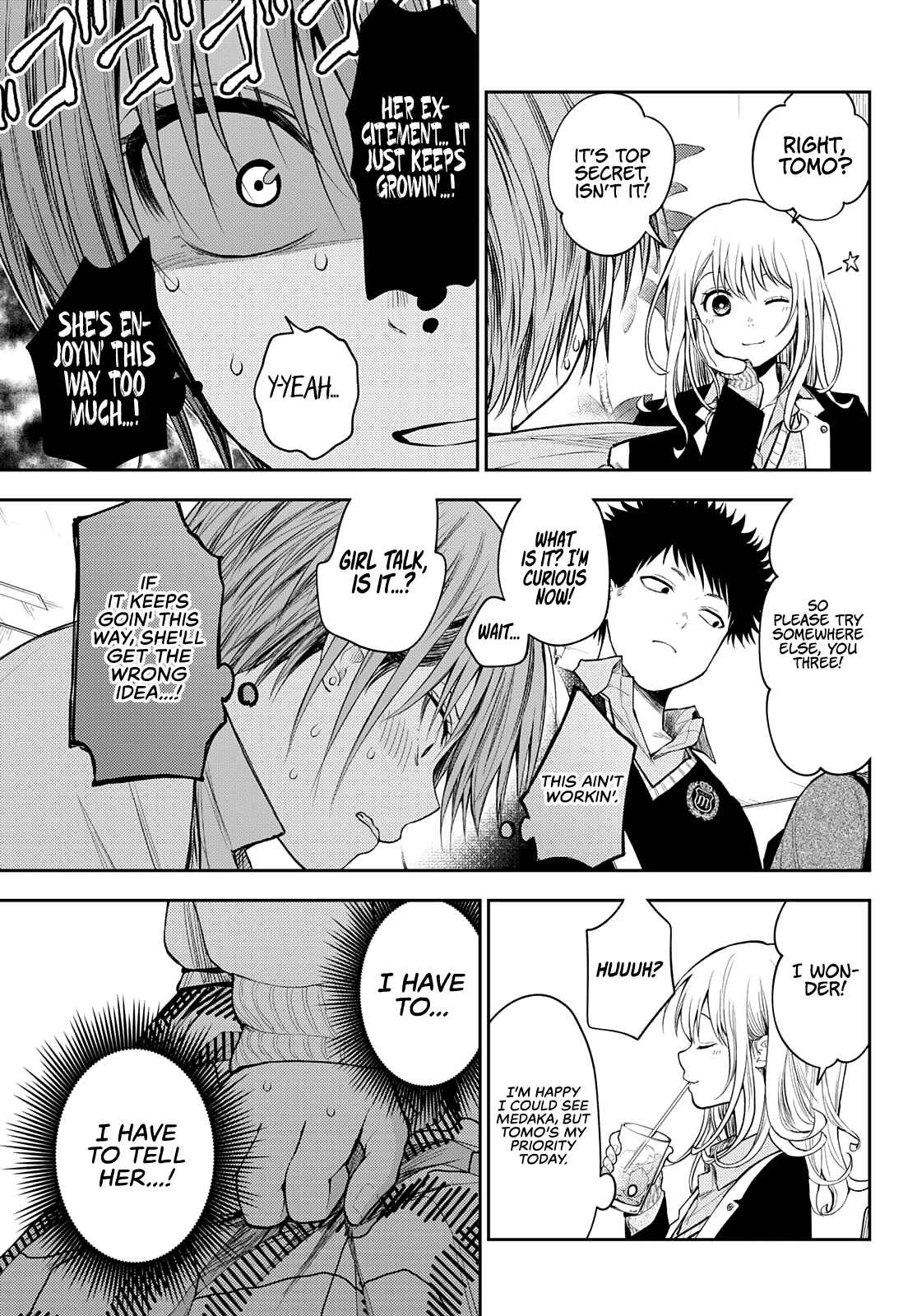 My Cuteness Isn’t Understood By Kuroiwa Medaka Chapter 73 - Page 11 in English
