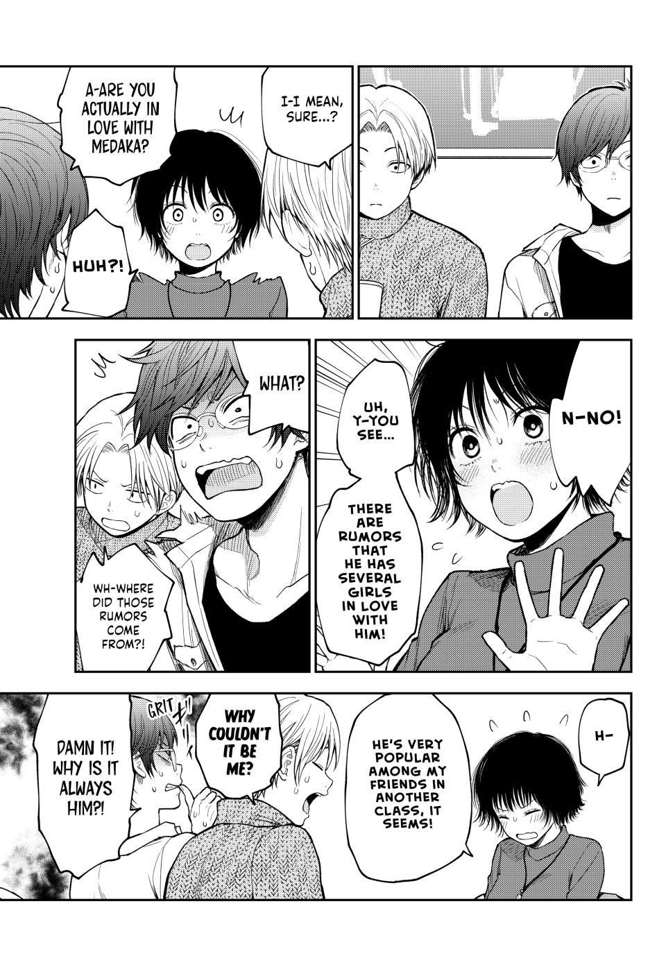 My Cuteness Isn’t Understood By Kuroiwa Medaka Chapter 96 - Page 3 in English