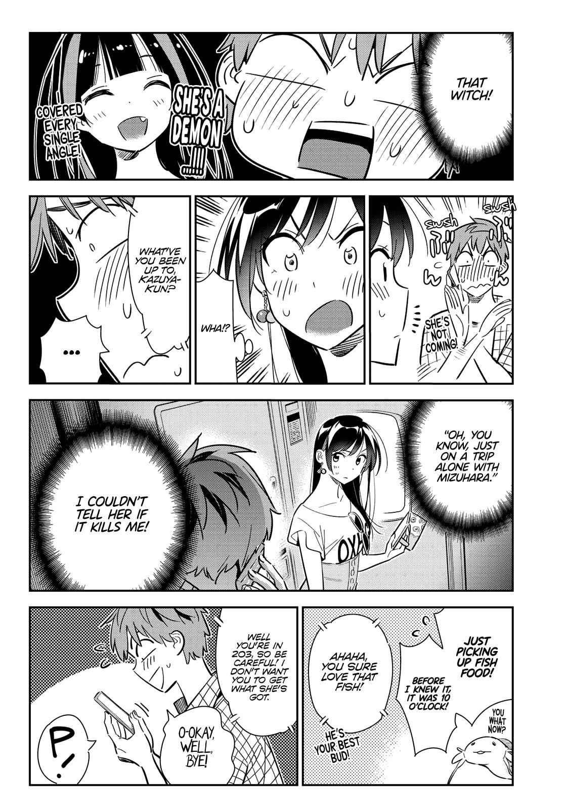 Kanojo, Okarishimasu Chapter 133 - Page 12 in English