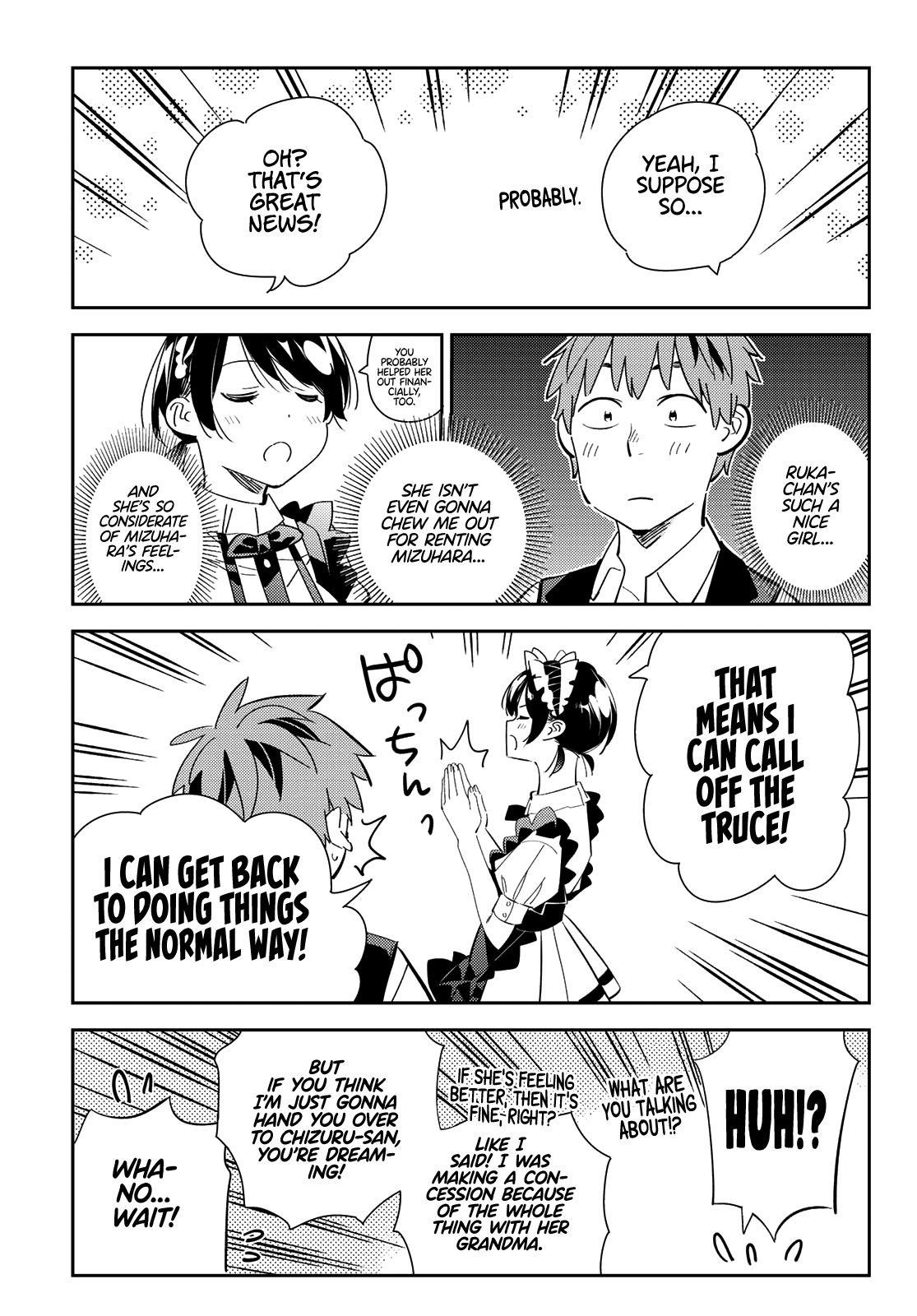 Kanojo, Okarishimasu Chapter 168 - Page 17 in English