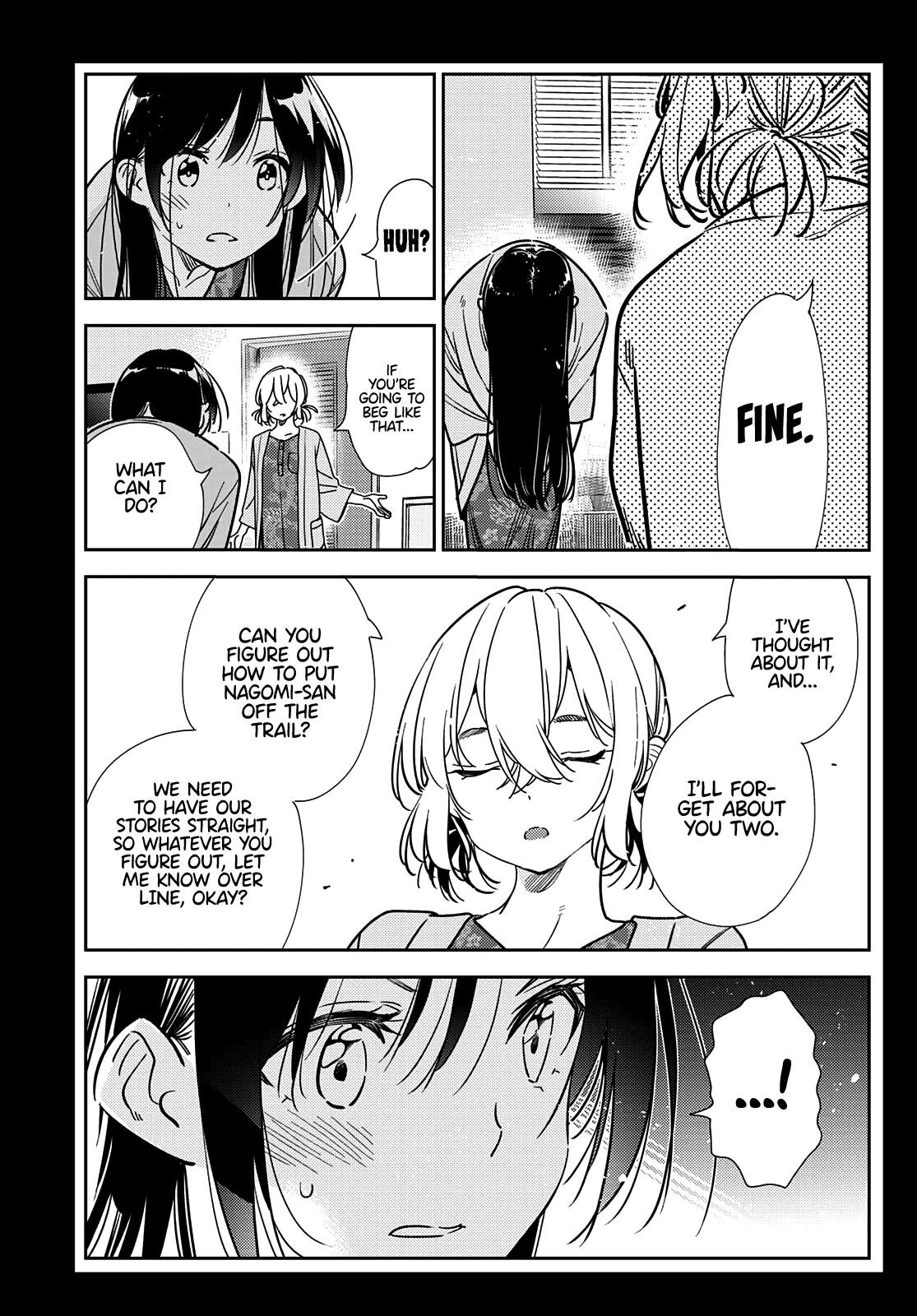 Kanojo, Okarishimasu Chapter 219 - Page 13 in English