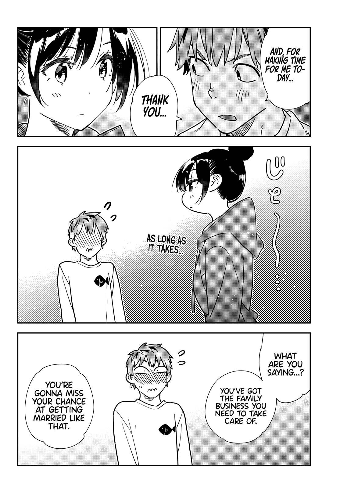 Kanojo, Okarishimasu Chapter 242 - Page 18 in English