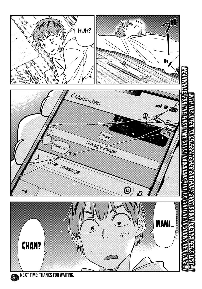 Kanojo, Okarishimasu Chapter 262 - Page 19 in English