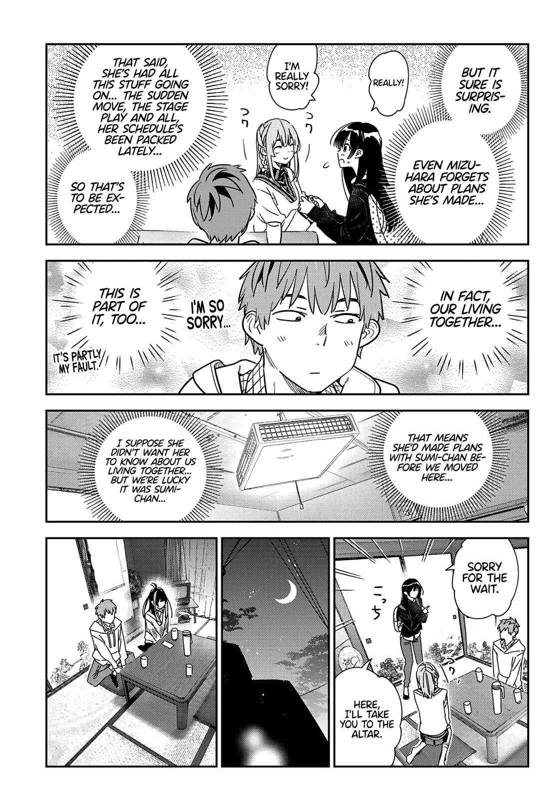Kanojo, Okarishimasu Chapter 267 - Page 9 in English