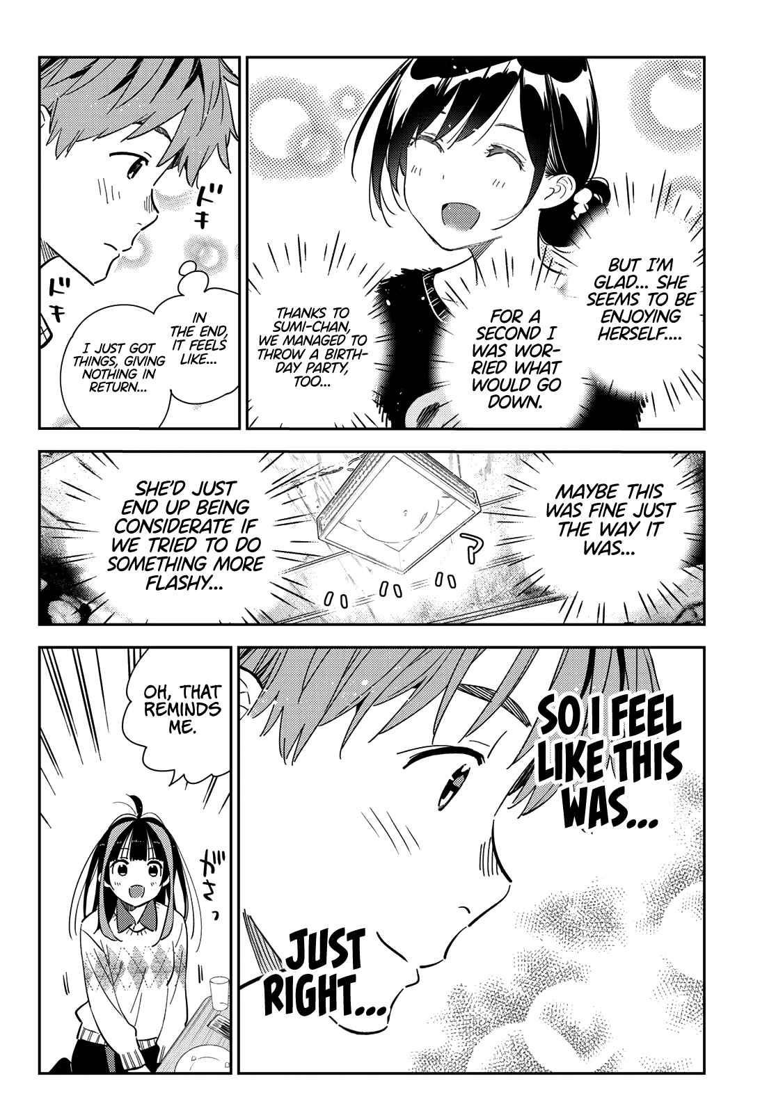 Kanojo, Okarishimasu Chapter 270 - Page 16 in English