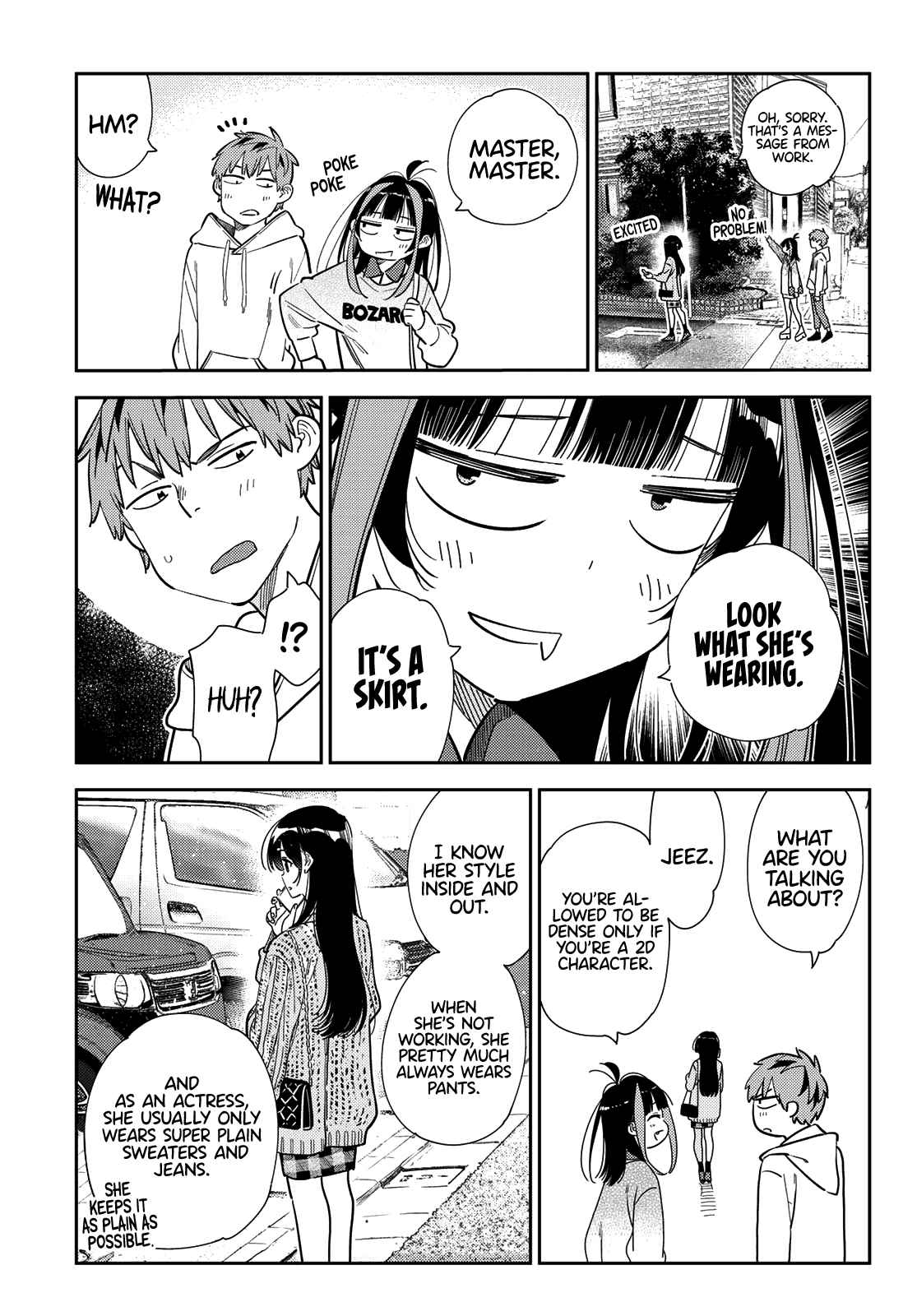 Kanojo, Okarishimasu Chapter 277 - Page 13 in English