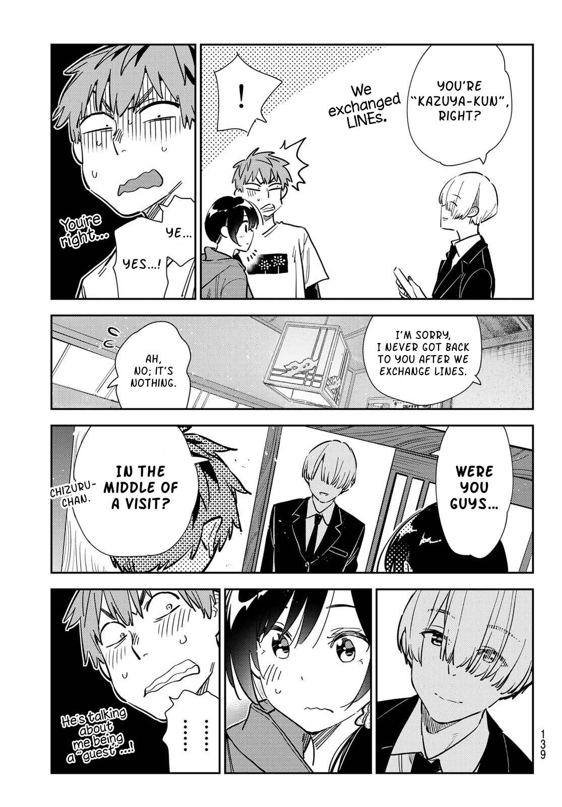 Kanojo, Okarishimasu Chapter 287 - Page 13 in English