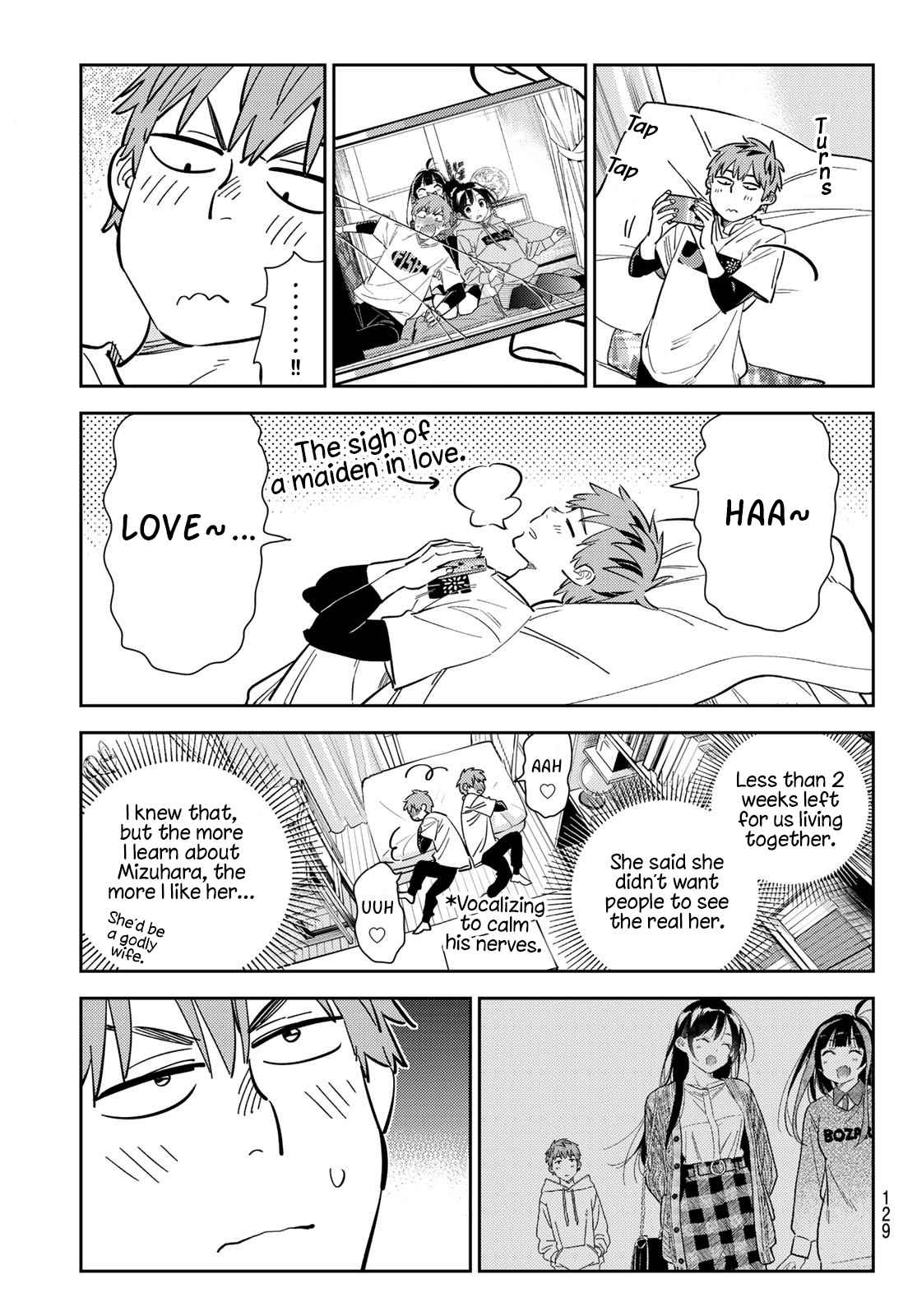 Kanojo, Okarishimasu Chapter 287 - Page 3 in English