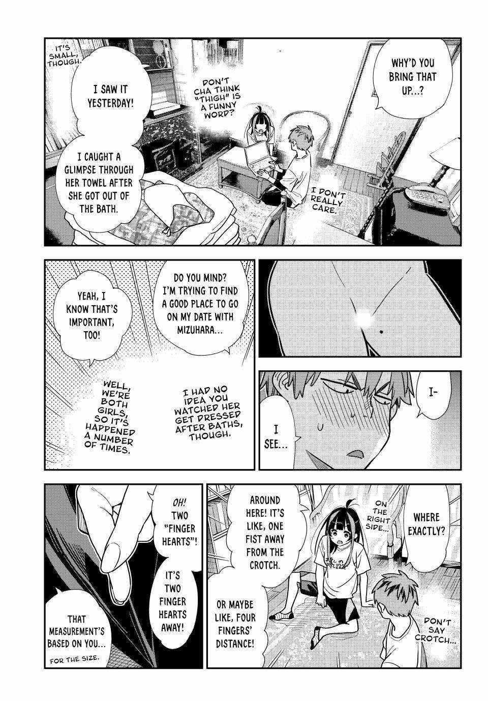 Kanojo, Okarishimasu Chapter 318 - Page 3 in English