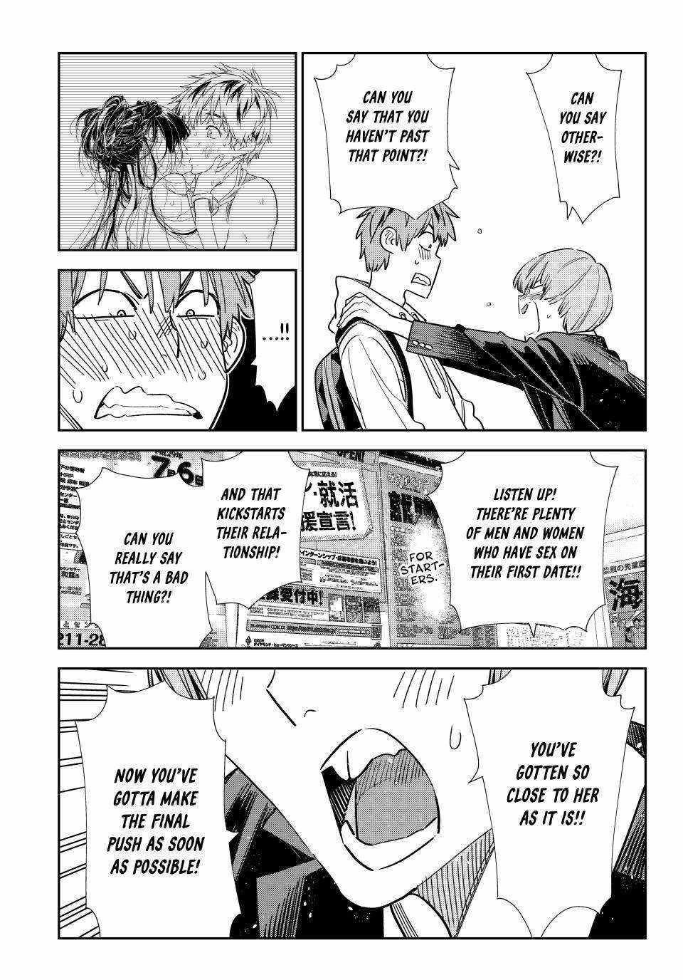 Kanojo, Okarishimasu Chapter 322 - Page 12 in English