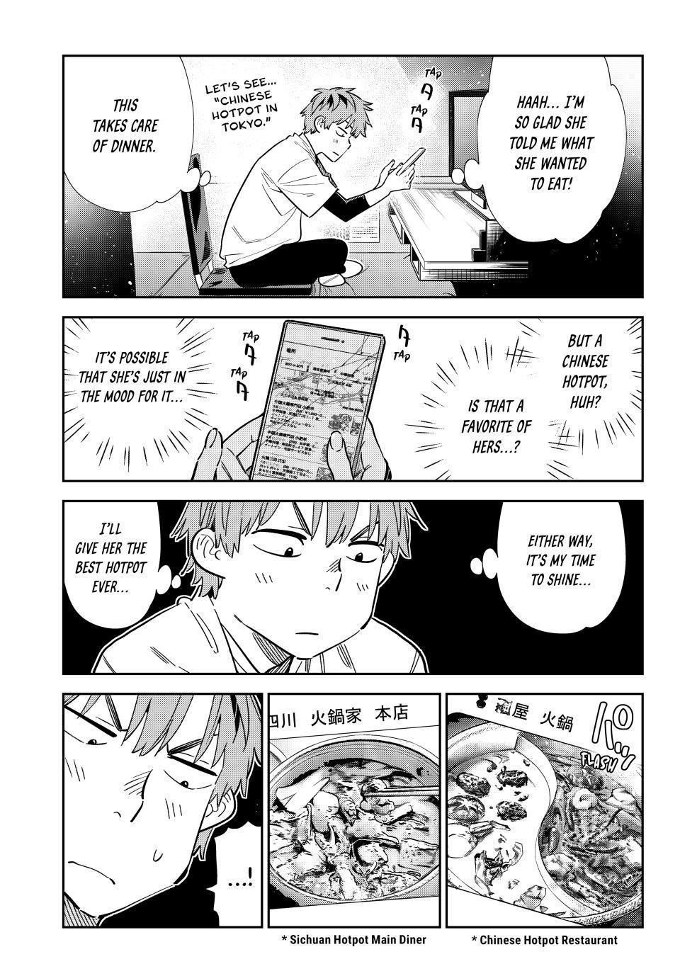 Kanojo, Okarishimasu Chapter 324 - Page 3 in English
