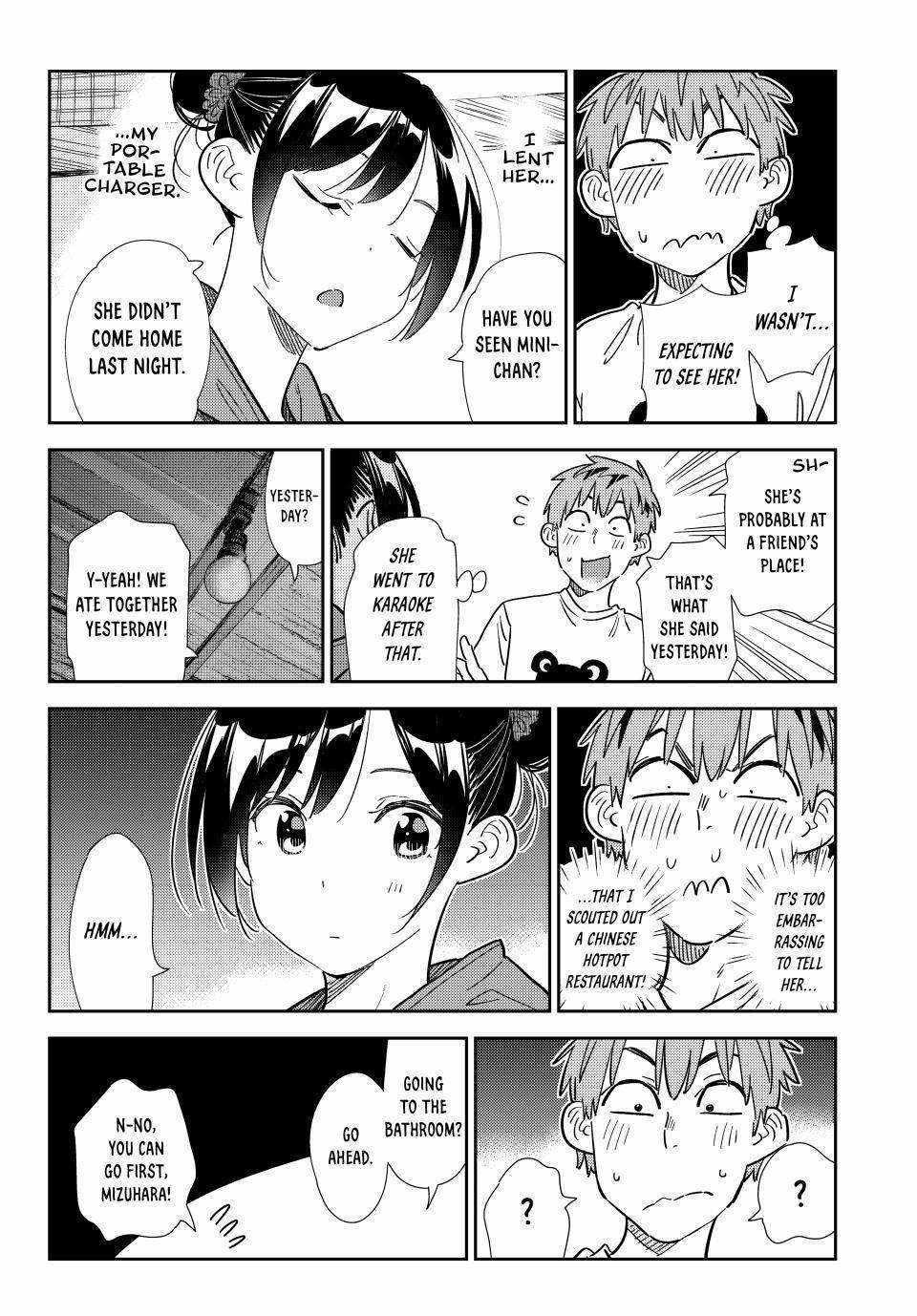 Kanojo, Okarishimasu Chapter 326 - Page 12 in English