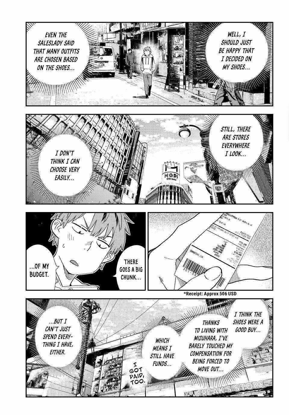 Kanojo, Okarishimasu Chapter 331 - Page 3 in English