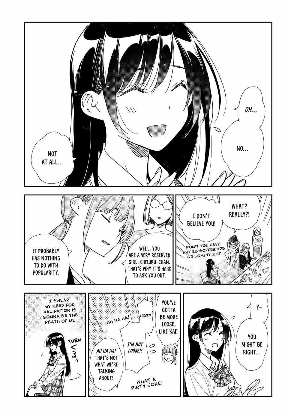 Kanojo, Okarishimasu Chapter 334 - Page 13 in English