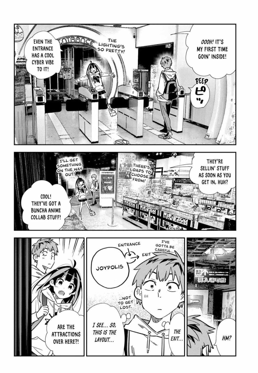 Kanojo, Okarishimasu Chapter 337 - Page 4 in English