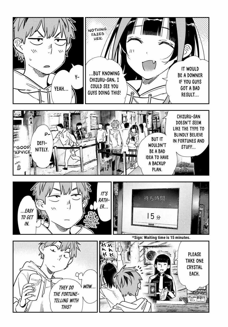 Kanojo, Okarishimasu Chapter 339 - Page 18 in English