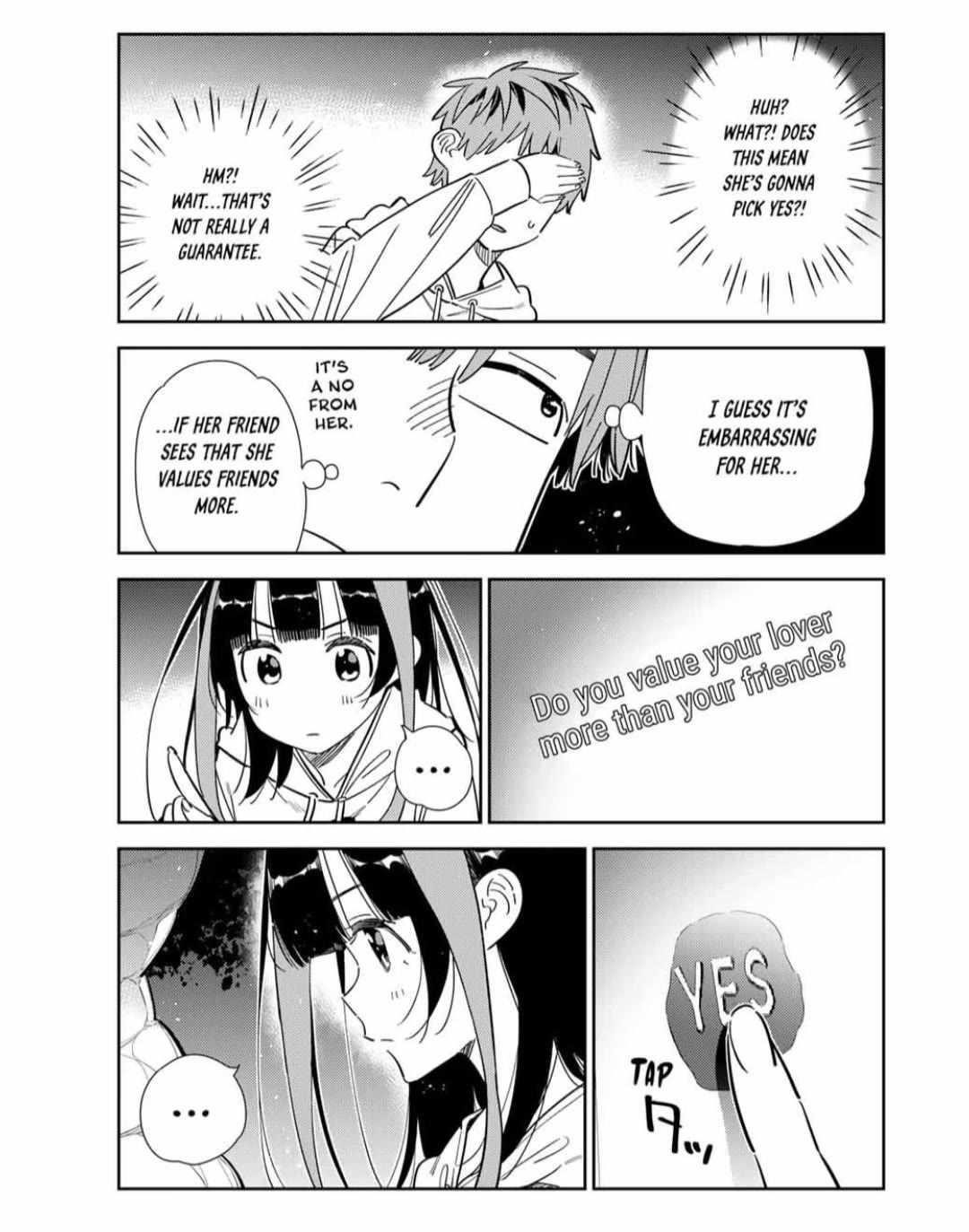 Kanojo, Okarishimasu Chapter 340 - Page 17 in English