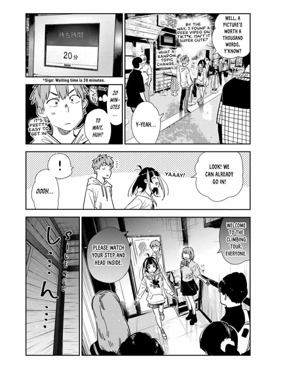 Kanojo, Okarishimasu Chapter 341 - Page 6 in English
