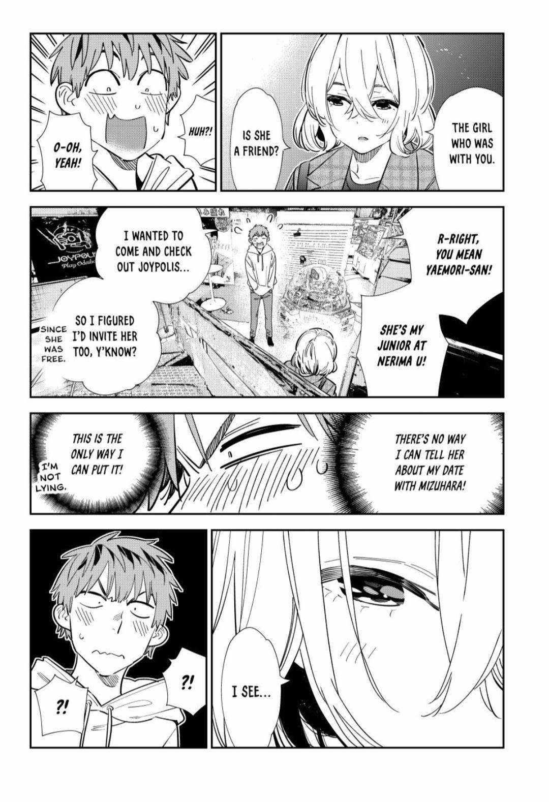 Kanojo, Okarishimasu Chapter 343 - Page 8 in English