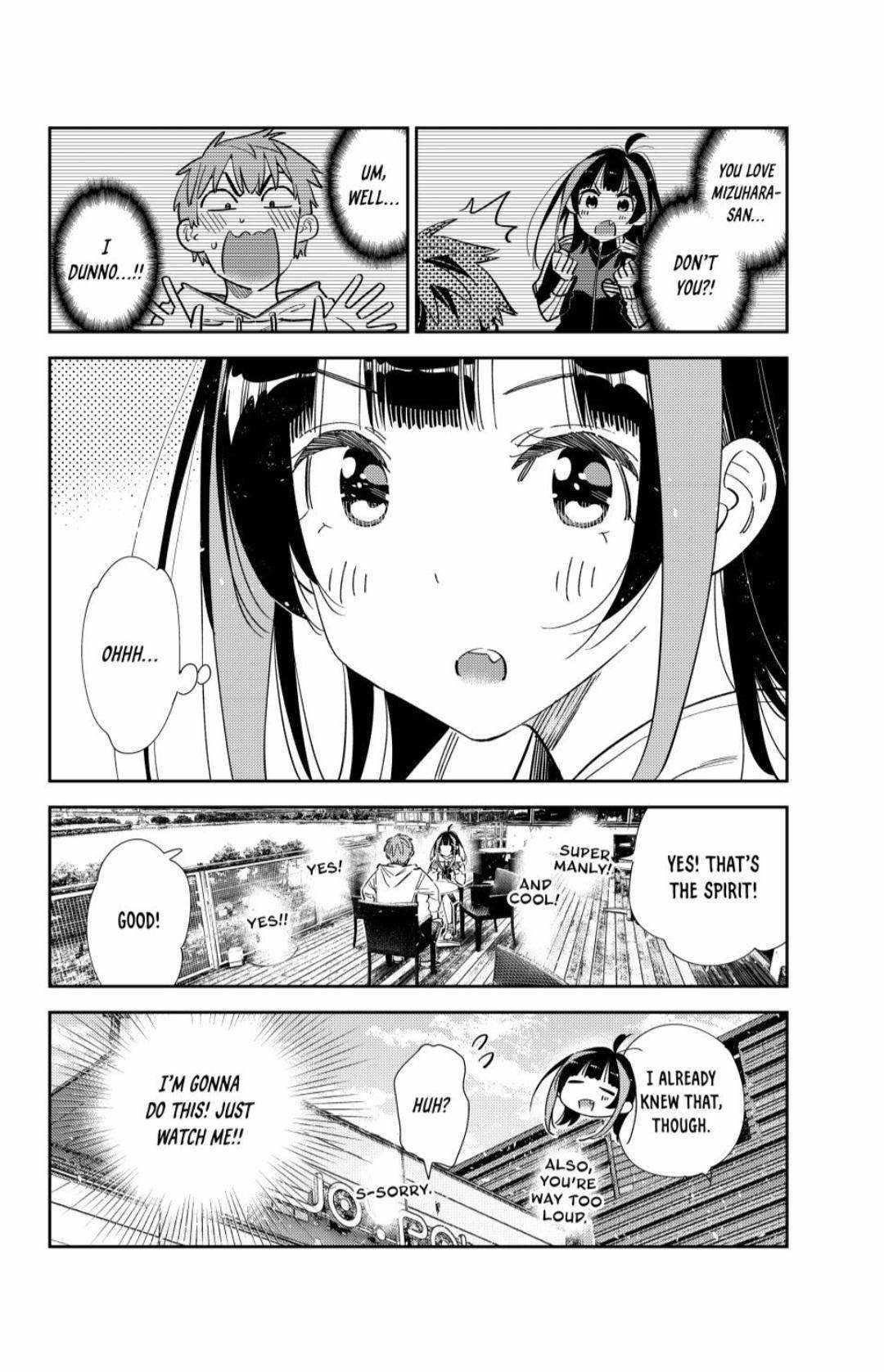 Kanojo, Okarishimasu Chapter 344 - Page 18 in English