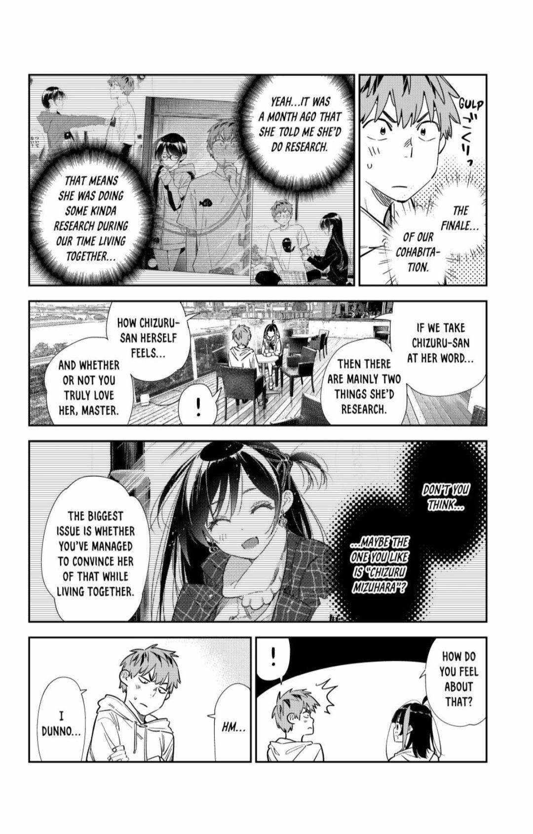 Kanojo, Okarishimasu Chapter 344 - Page 9 in English