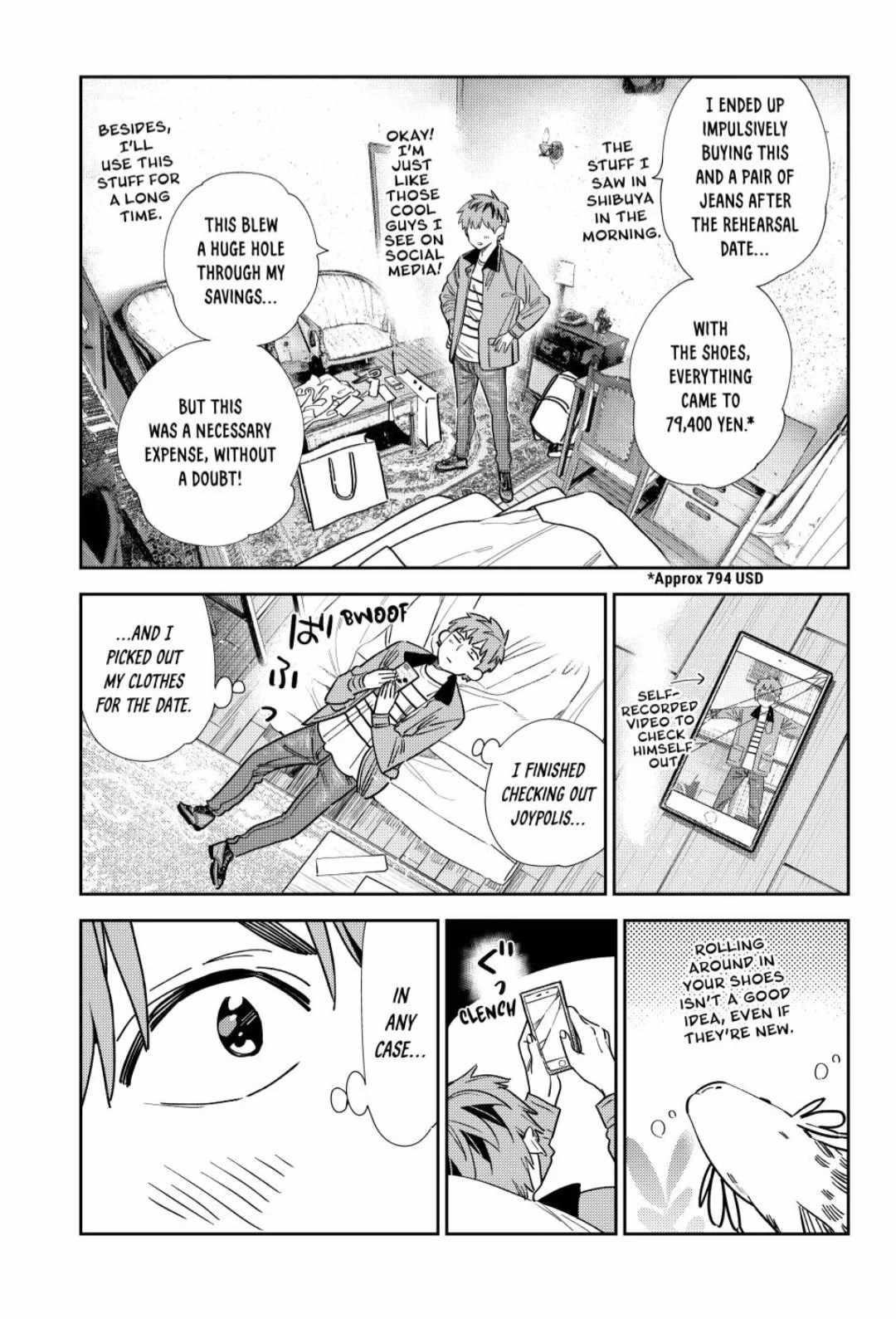 Kanojo, Okarishimasu Chapter 345 - Page 3 in English