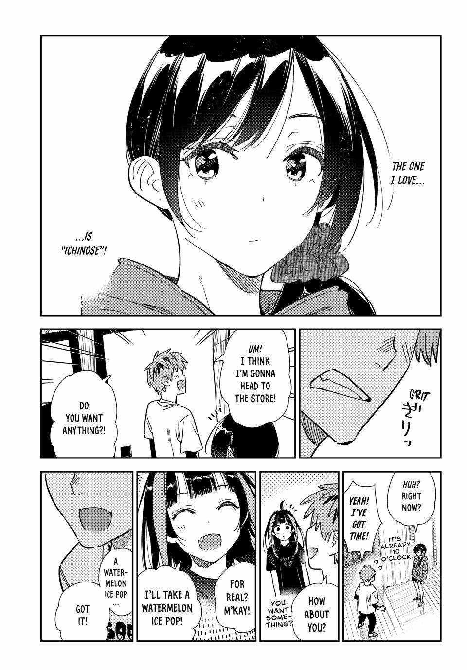 Kanojo, Okarishimasu Chapter 346 - Page 15 in English