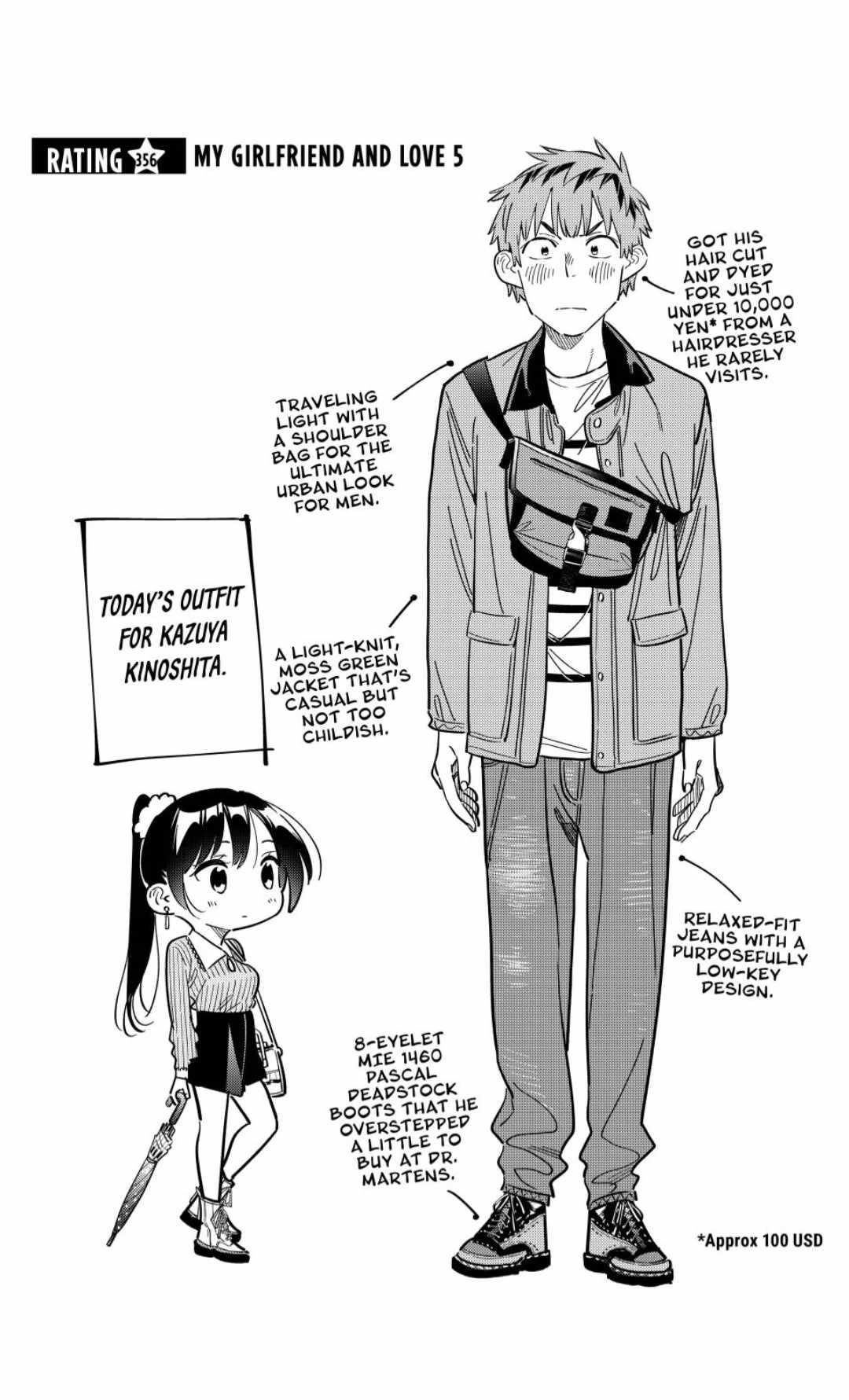 Kanojo, Okarishimasu Chapter 356 - Page 6 in English
