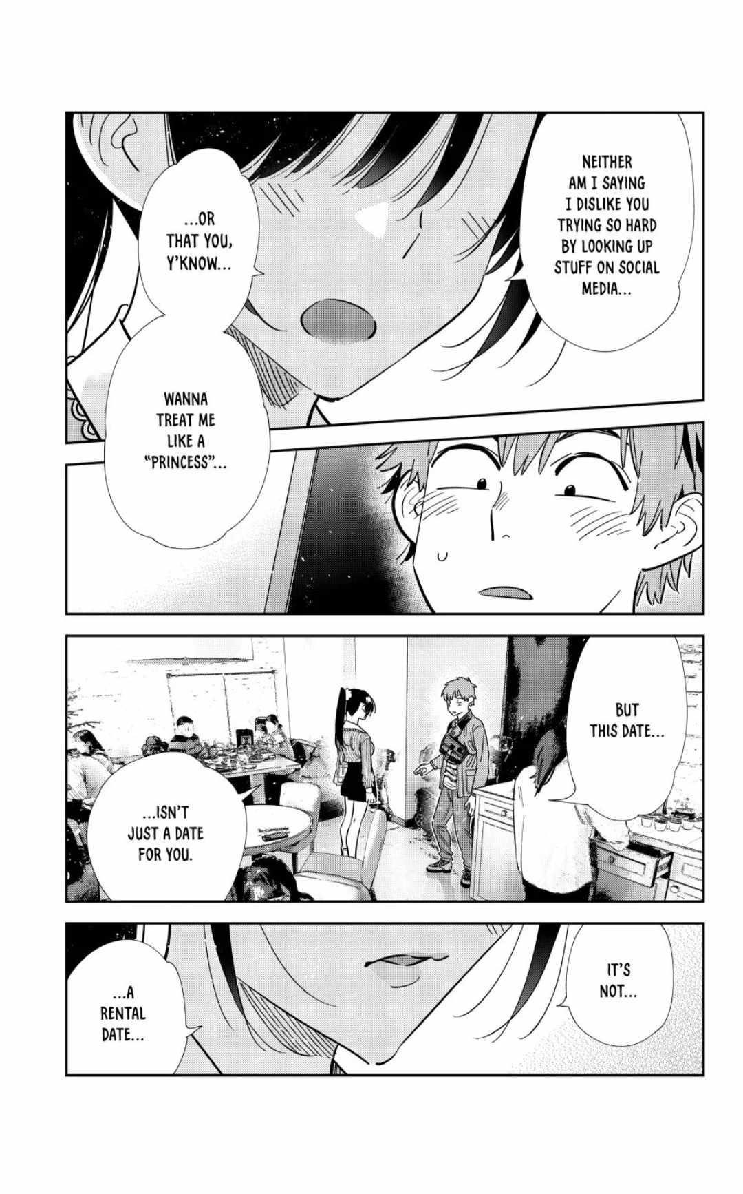 Kanojo, Okarishimasu Chapter 360 - Page 17 in English