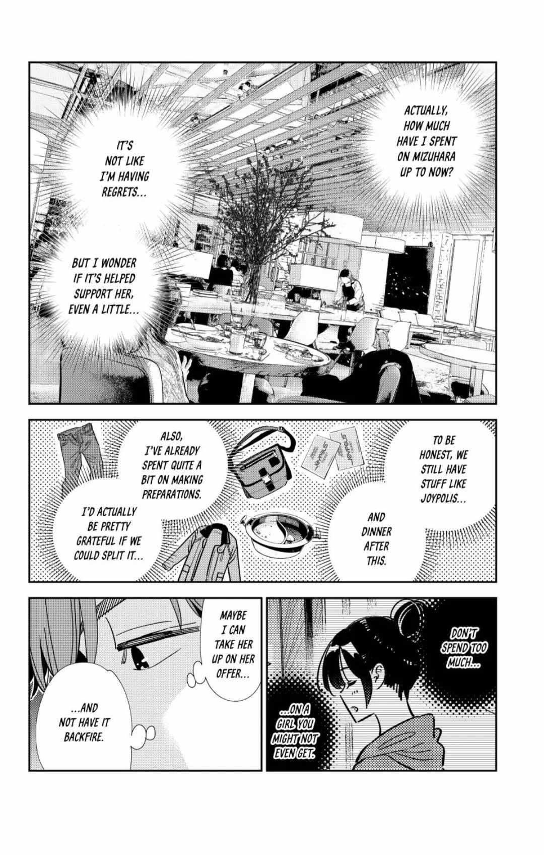 Kanojo, Okarishimasu Chapter 361 - Page 4 in English