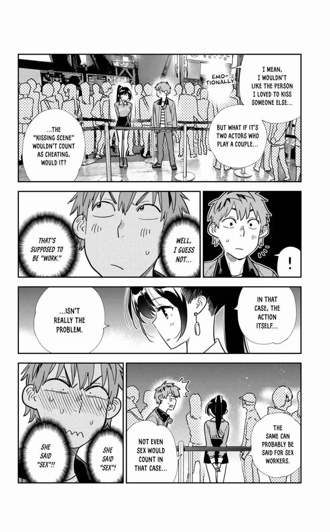 Kanojo, Okarishimasu Chapter 365 - Page 10 in English