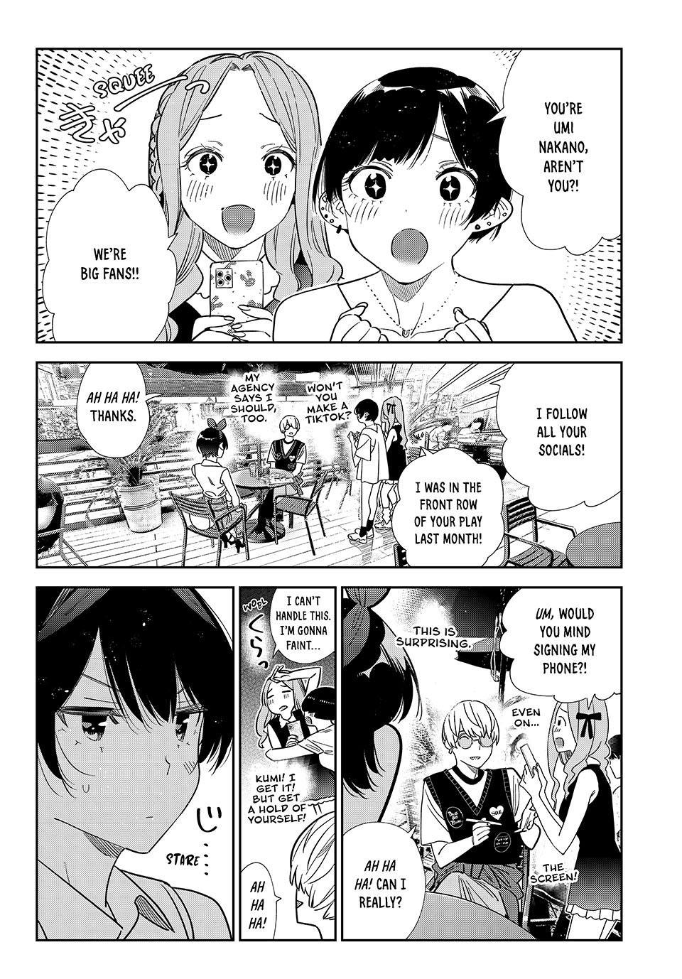 Kanojo, Okarishimasu Chapter 427 - Page 15 in English