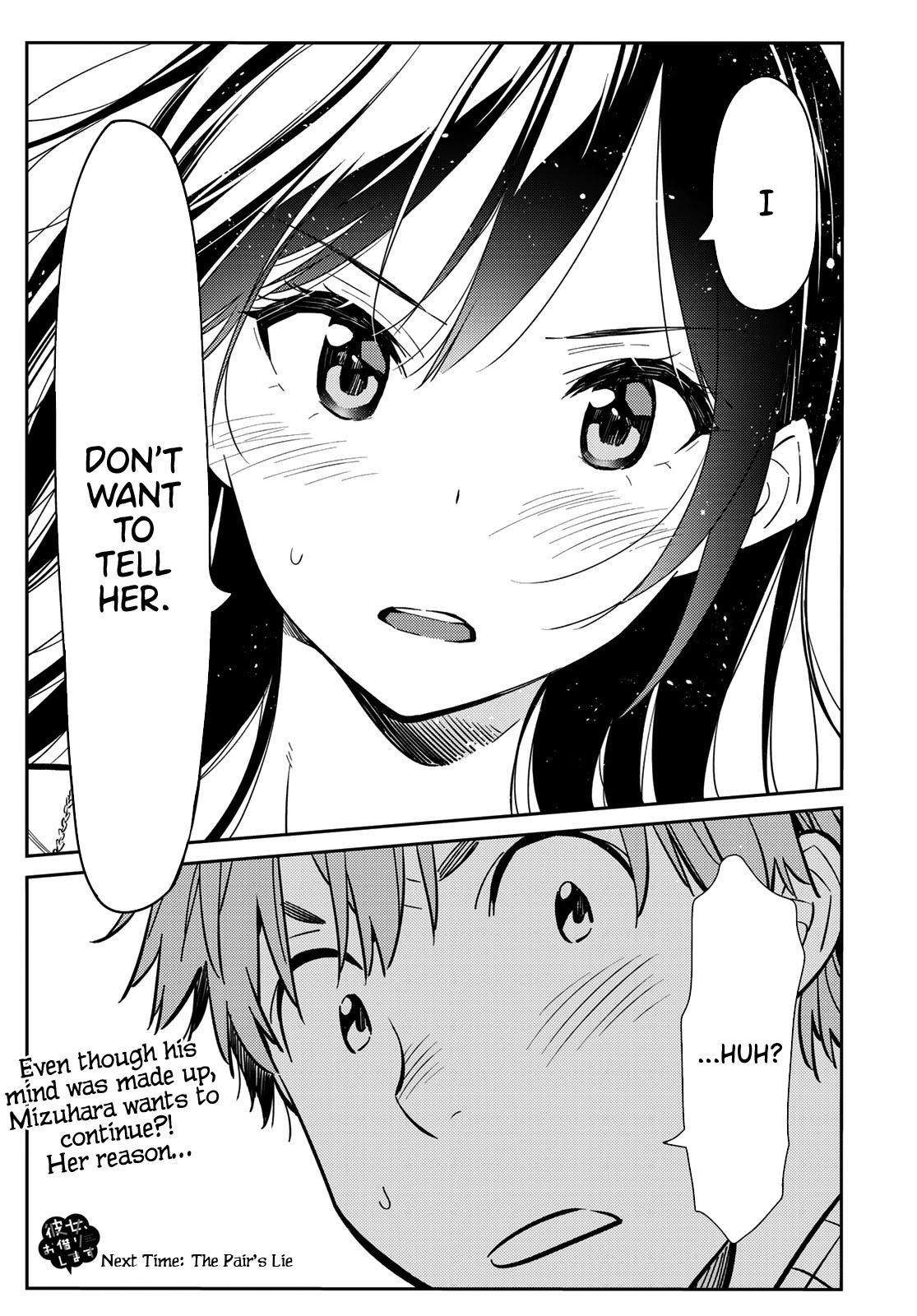 Kanojo, Okarishimasu Chapter 90 - Page 18 in English