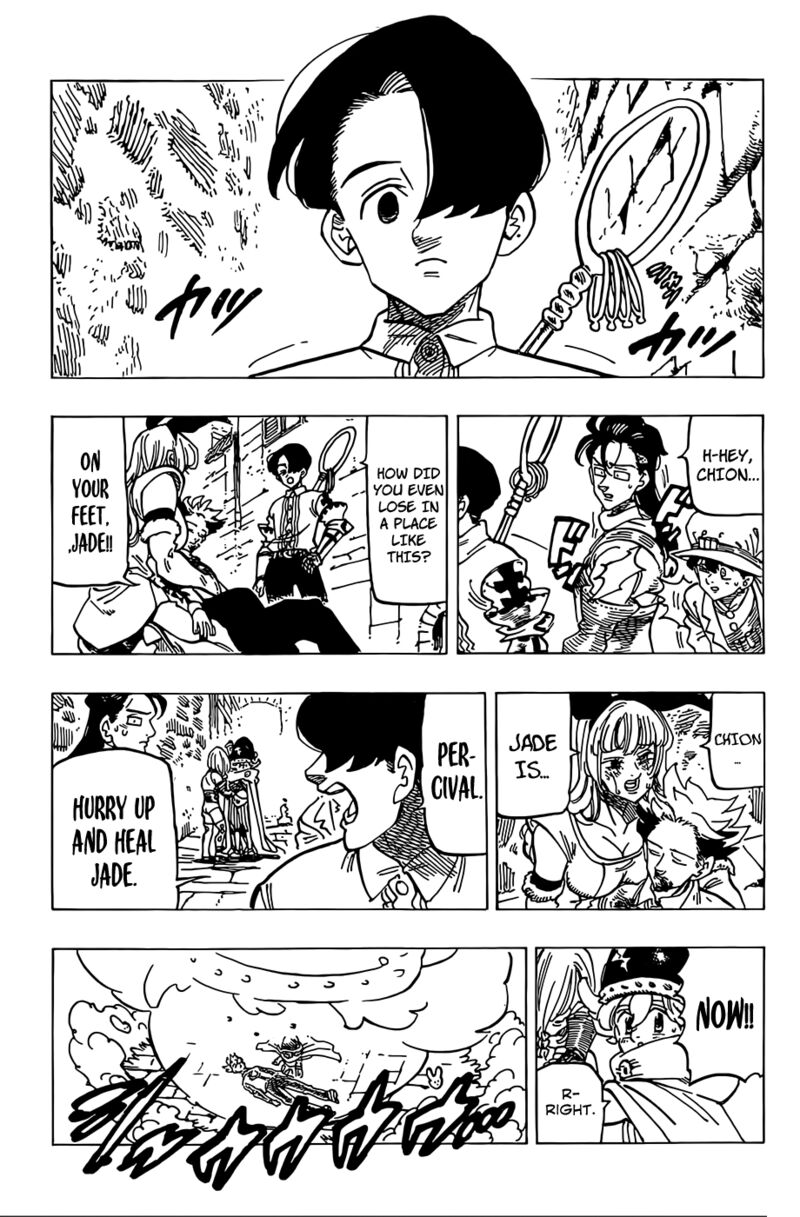 Mokushiroku no Yonkishi Chapter 100 - Page 3 in English