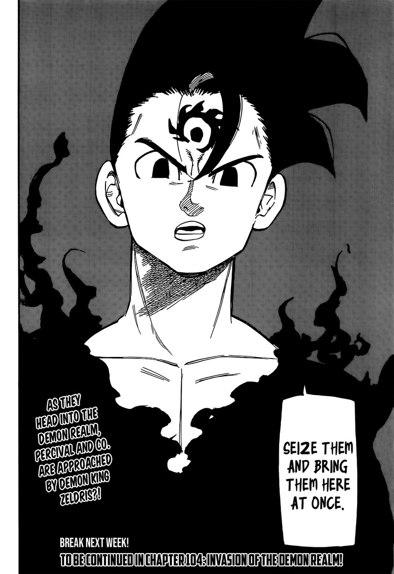 Mokushiroku no Yonkishi Chapter 103 - Page 20 in English