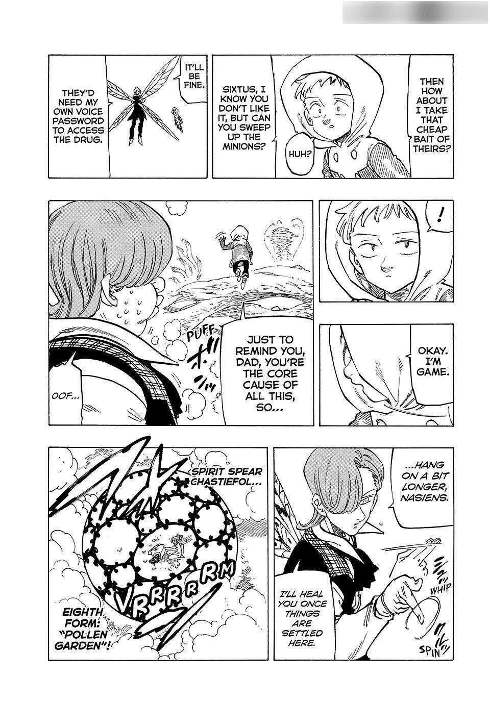 Mokushiroku no Yonkishi Chapter 145 - Page 7 in English