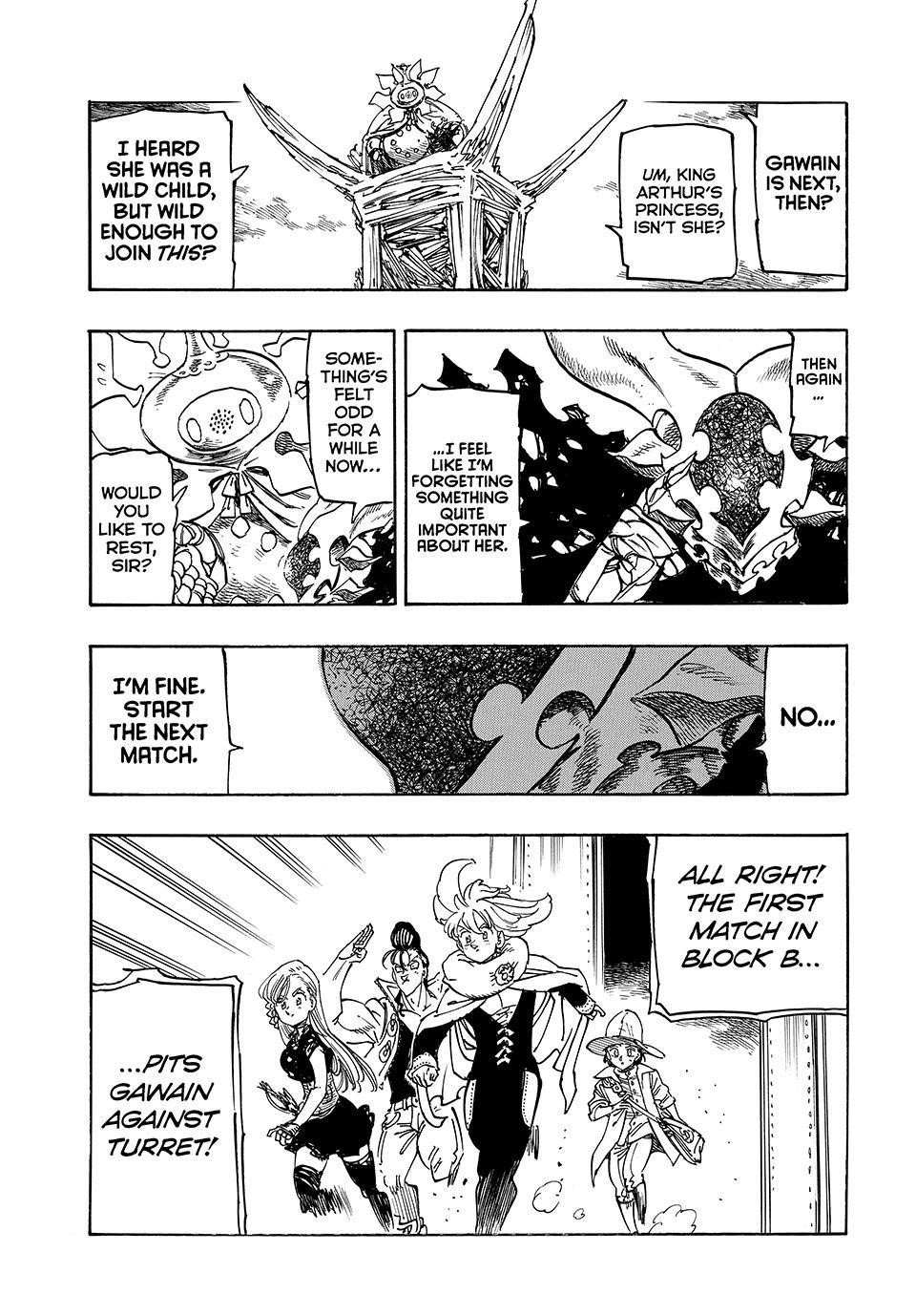 Mokushiroku no Yonkishi Chapter 174 - Page 7 in English