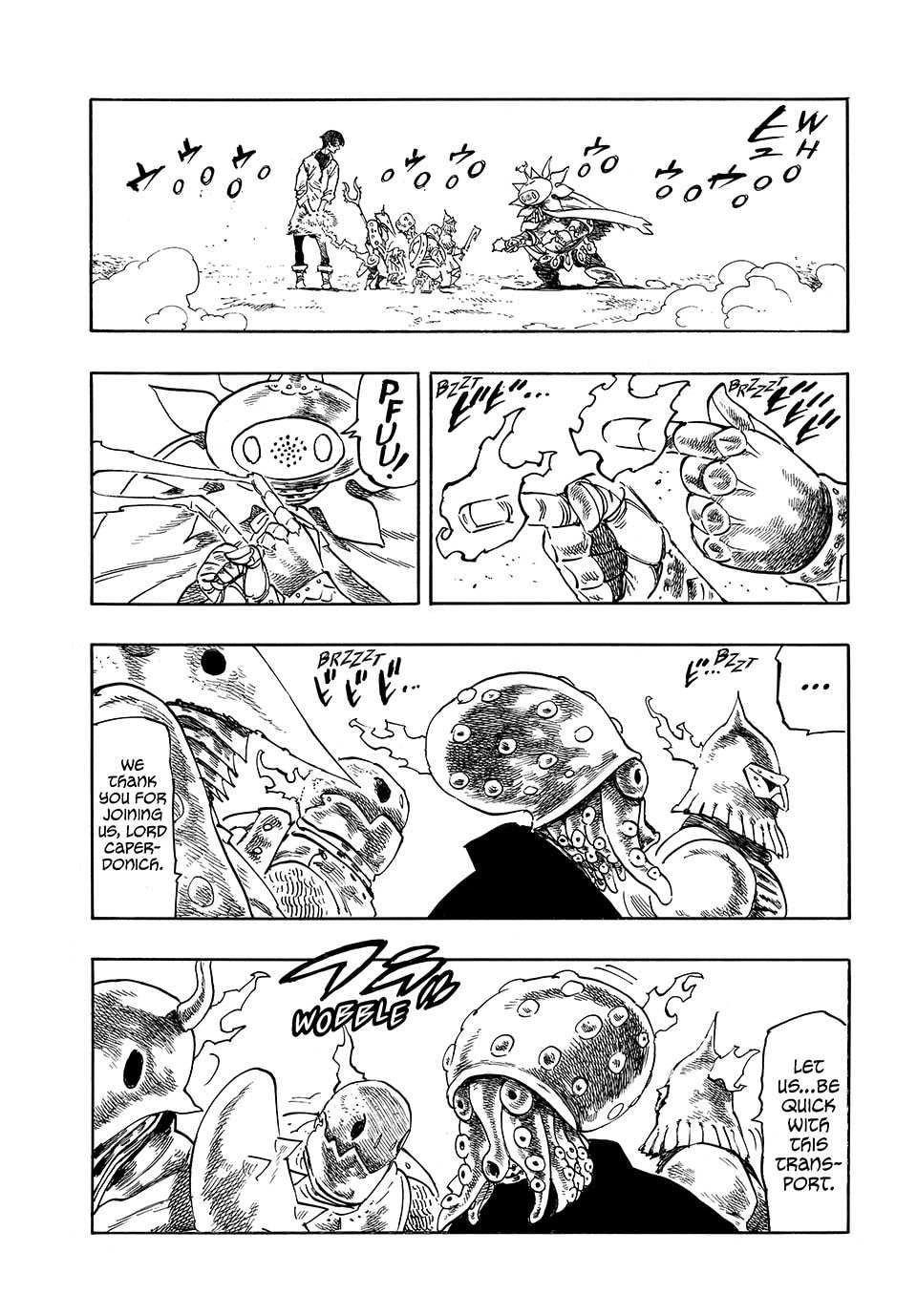 Mokushiroku no Yonkishi Chapter 185 - Page 9 in English