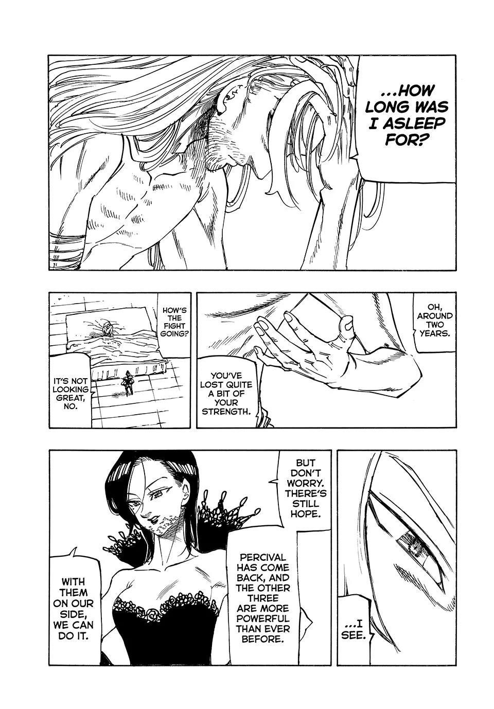 Mokushiroku no Yonkishi Chapter 216 - Page 19 in English