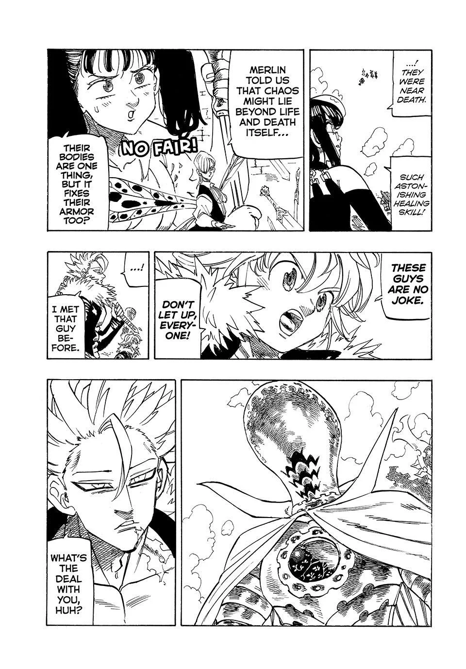 Mokushiroku no Yonkishi Chapter 222 - Page 3 in English